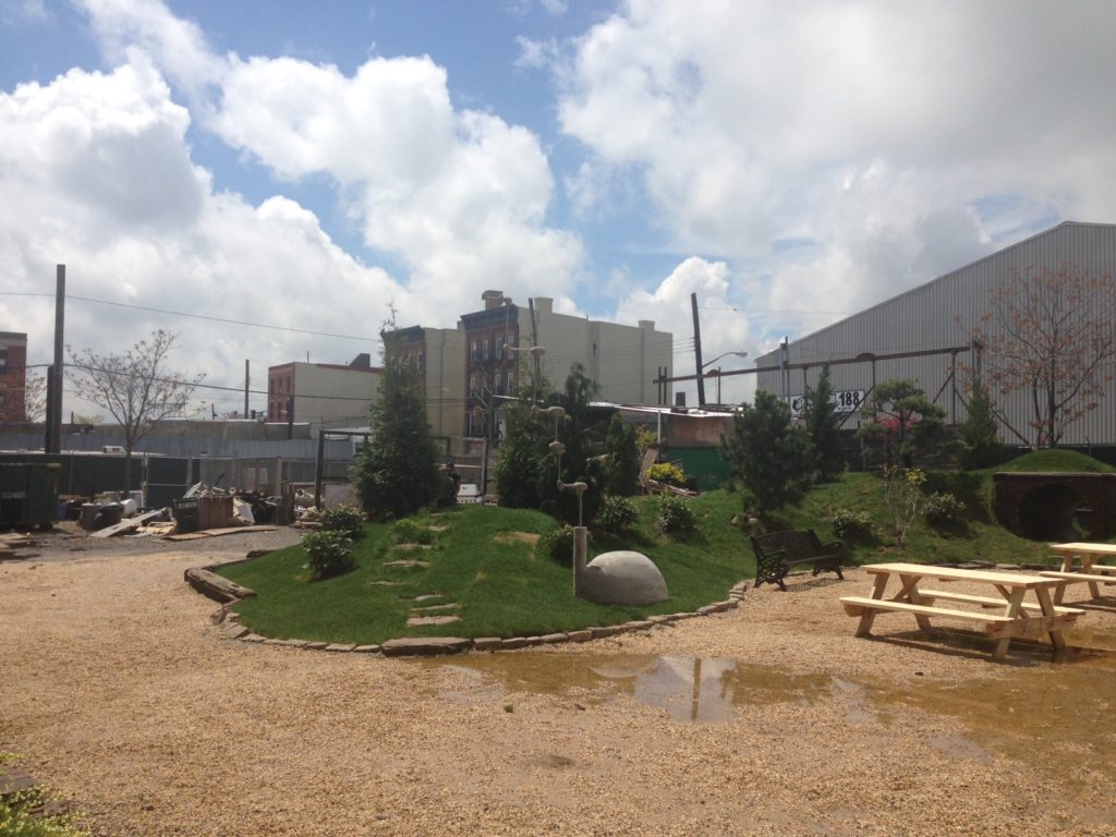 Pioneer Works outdoor space